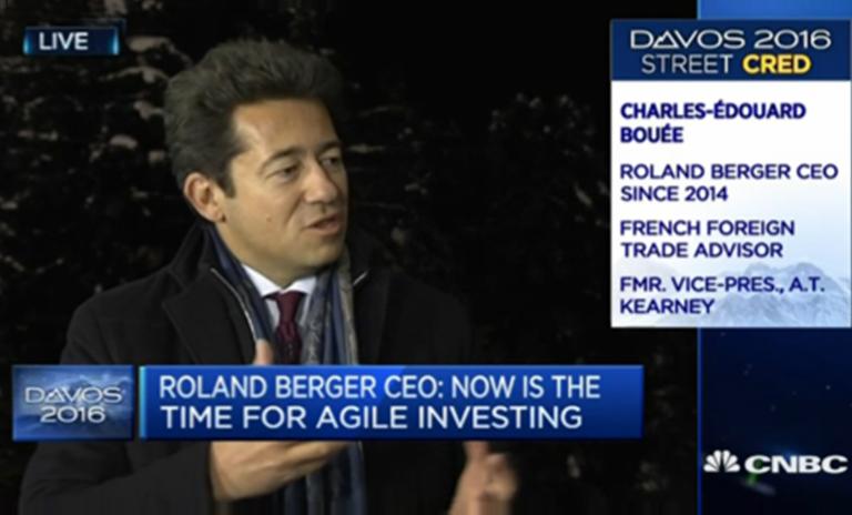 Roland Berger CEO Charles-Edouard Bouée interviewed on CNBC