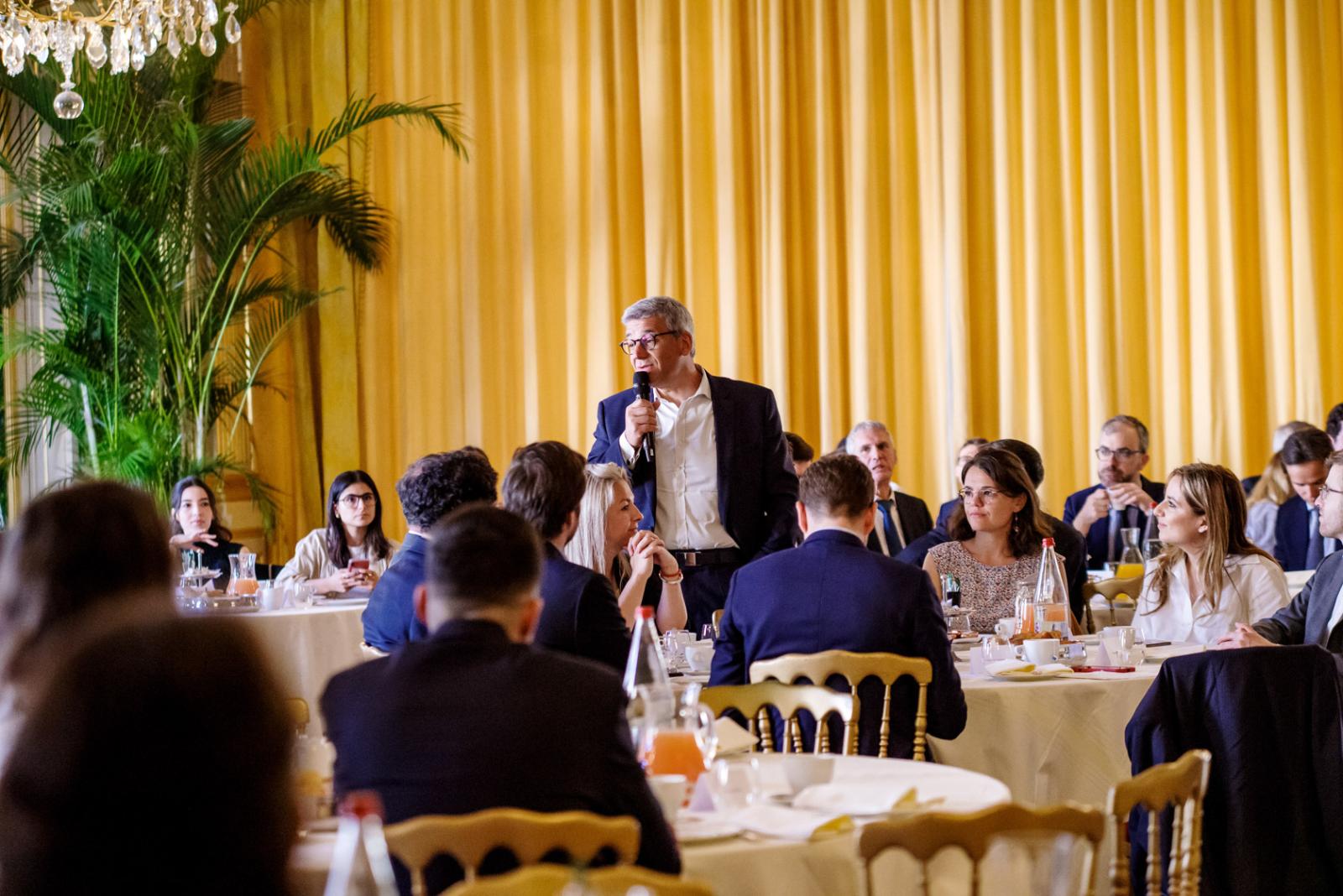 Petit-déjeuner du Club Chief of Staff en présence de Matthias Vicherat