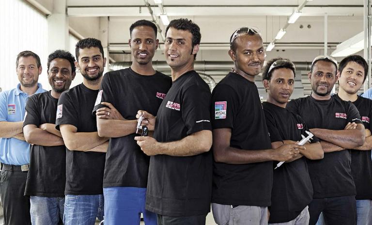 At Friedhelm Loh Group interns get to know the daily business of an industrial company