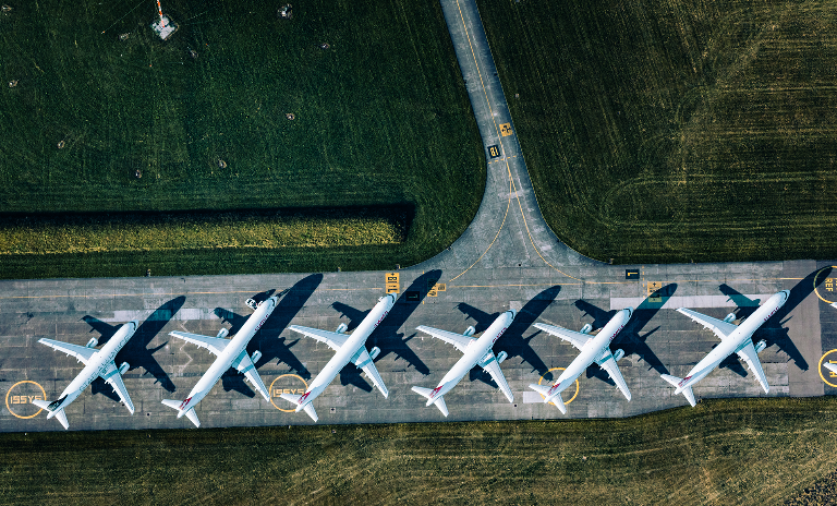 Aircraft production hit by Covid-19.