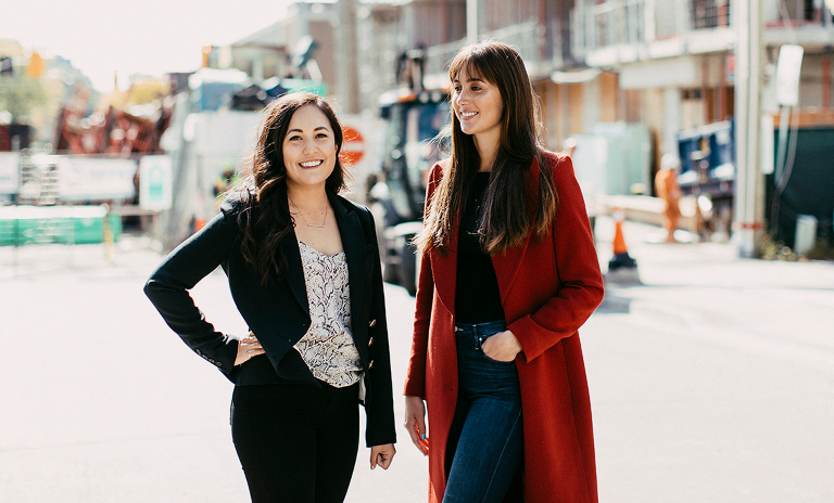 Lauren Lake (Bridgit Chief Customer Officer & Co-Founder) and Mallorie Brodie (Chief Executive Officer & Co-Founder)