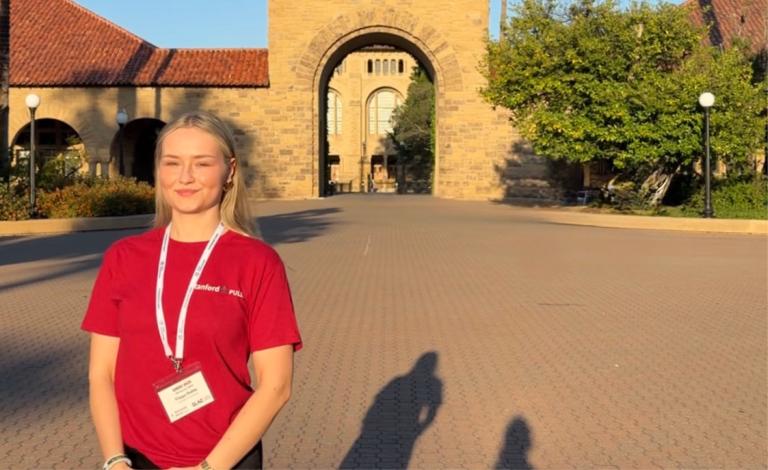 Filippa at Stanford University