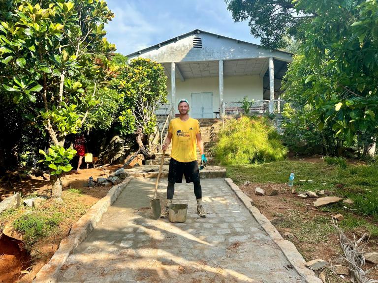 Madagascar Research and Conservation Institute - Local construction work building streets