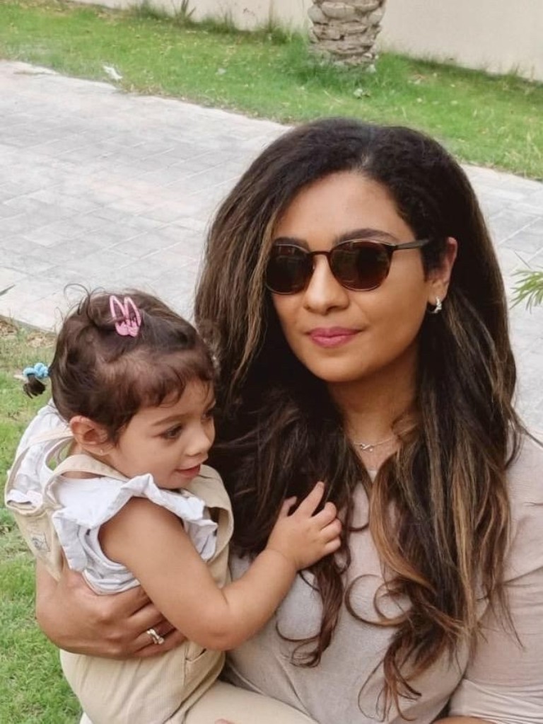 Mariam with her daughter Yasmin