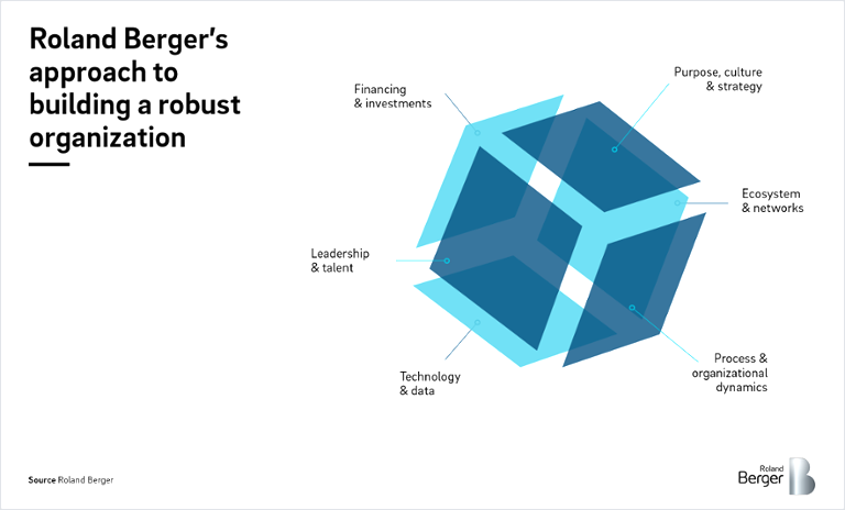 Roland Berger's approach to building a robust organization