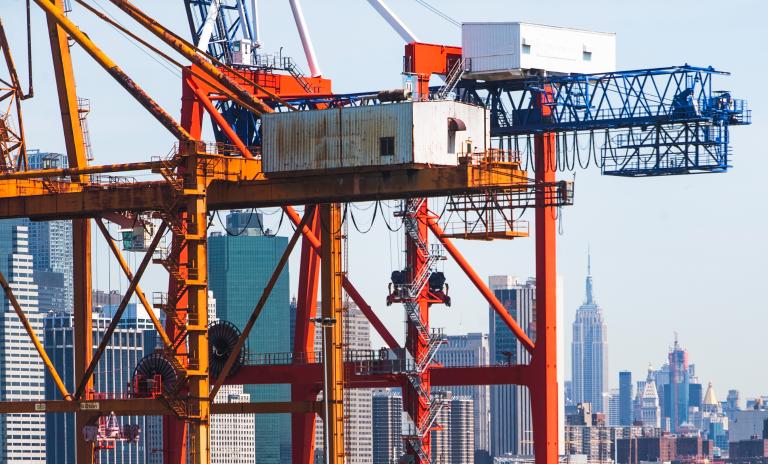 New York shipping port