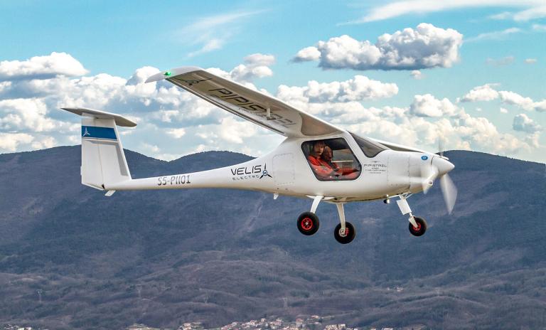 Pipistrel Velis Electro is the first certified fully electric aircraft.
