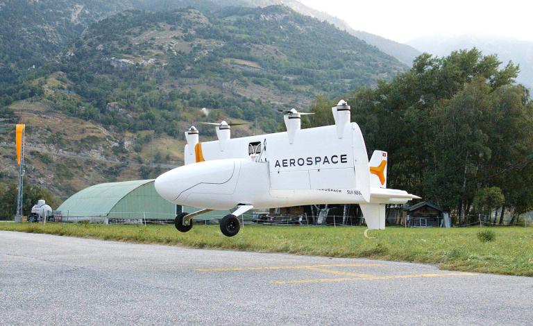 Dufour Aerospace´s tilt-wing aircraft Aero2