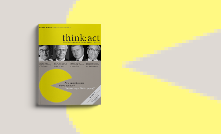 Think Act Autonomy Think:Act Magazine Timeline | Roland Berger
