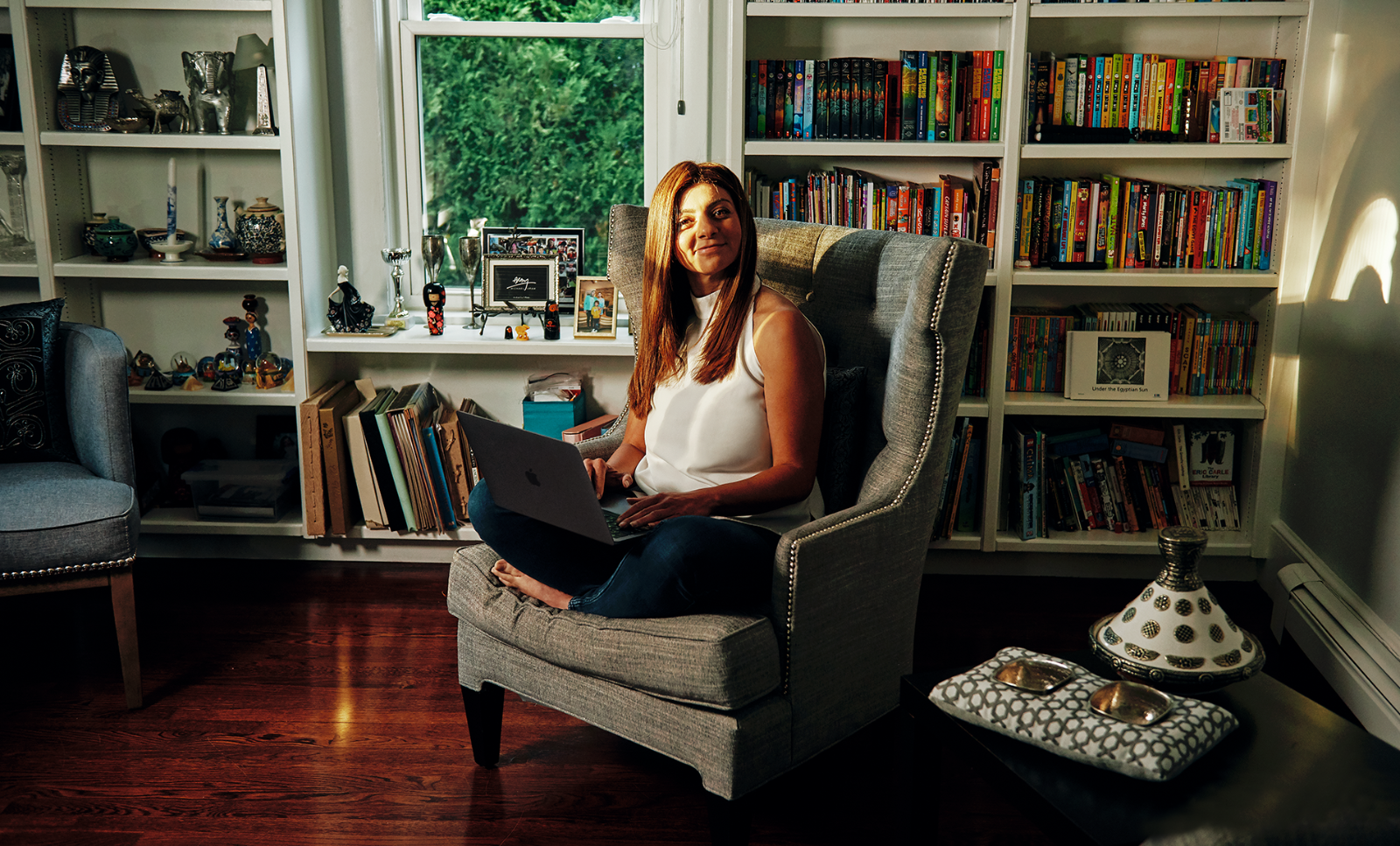 At home wth technology: Rana el Kaliouby’s 2020 book Girl Decoded charts her journey through a male-dominated industry.