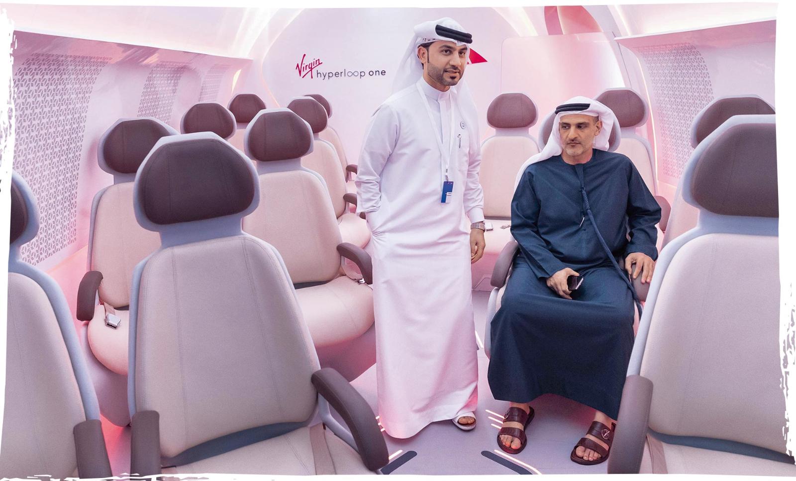 Performance and comfort: VHO's first full-scale pod prototype made its debut in Dubai in February 2018.