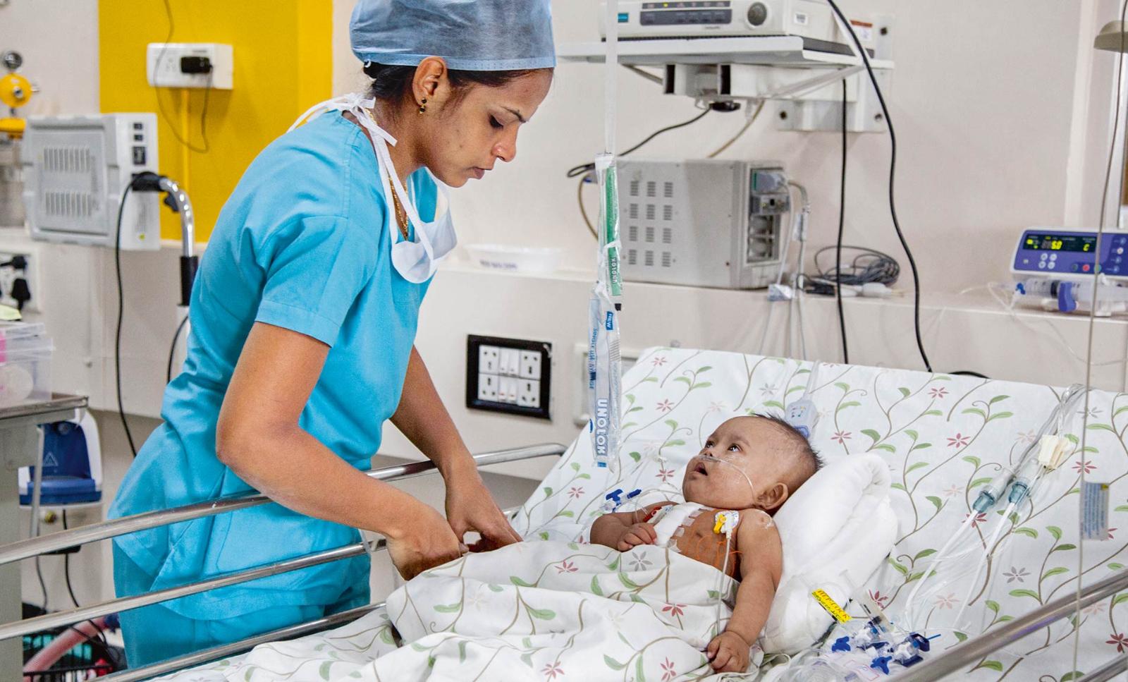 Mending hearts: Narayana Health's pediatric cardiac ward is one of the world's busiest.