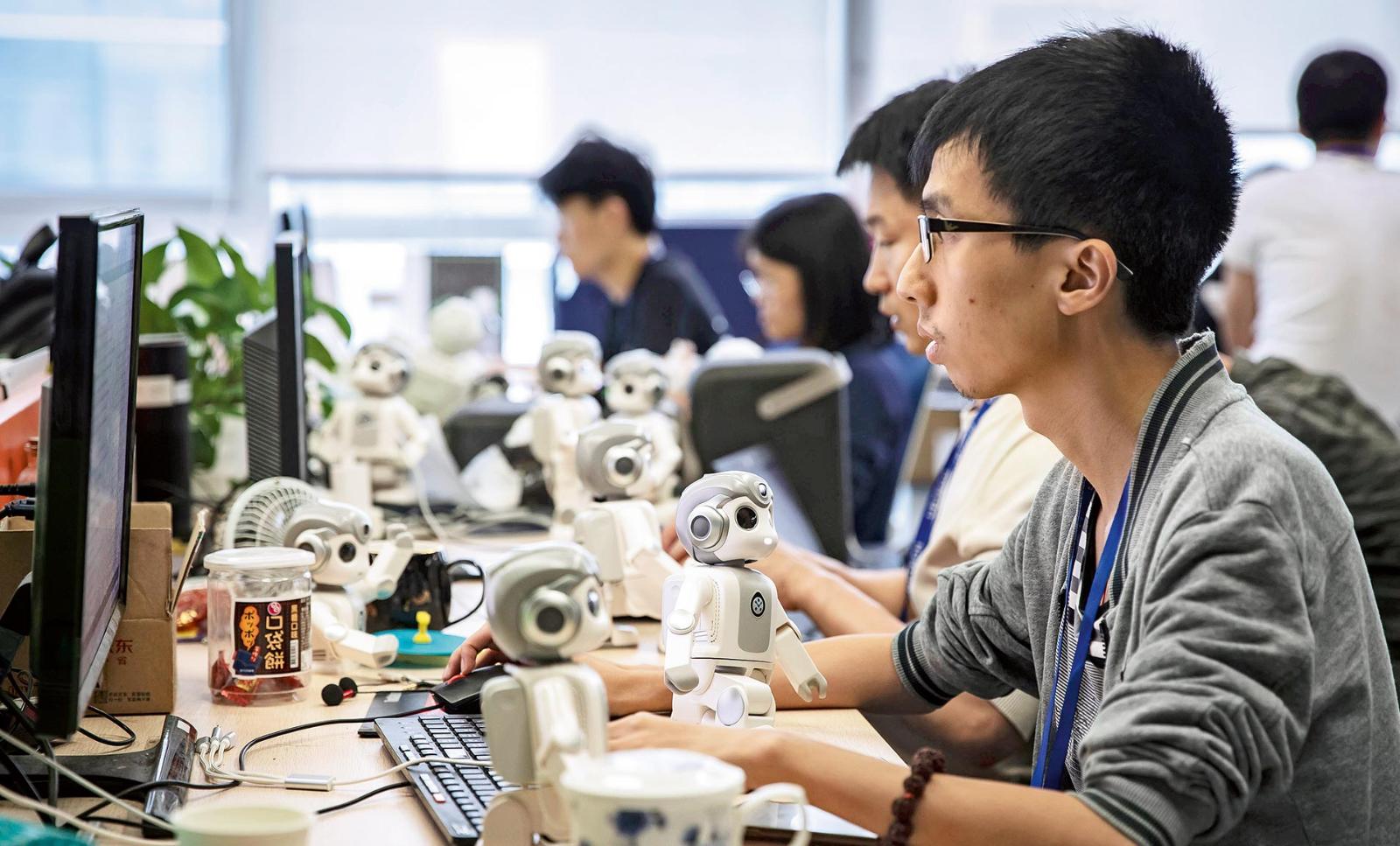 A complete supply chain: UBTech Robotics is part of Shenzhen's varied business landscape offering everything from innovation and patents to industrial design and manufacturing.