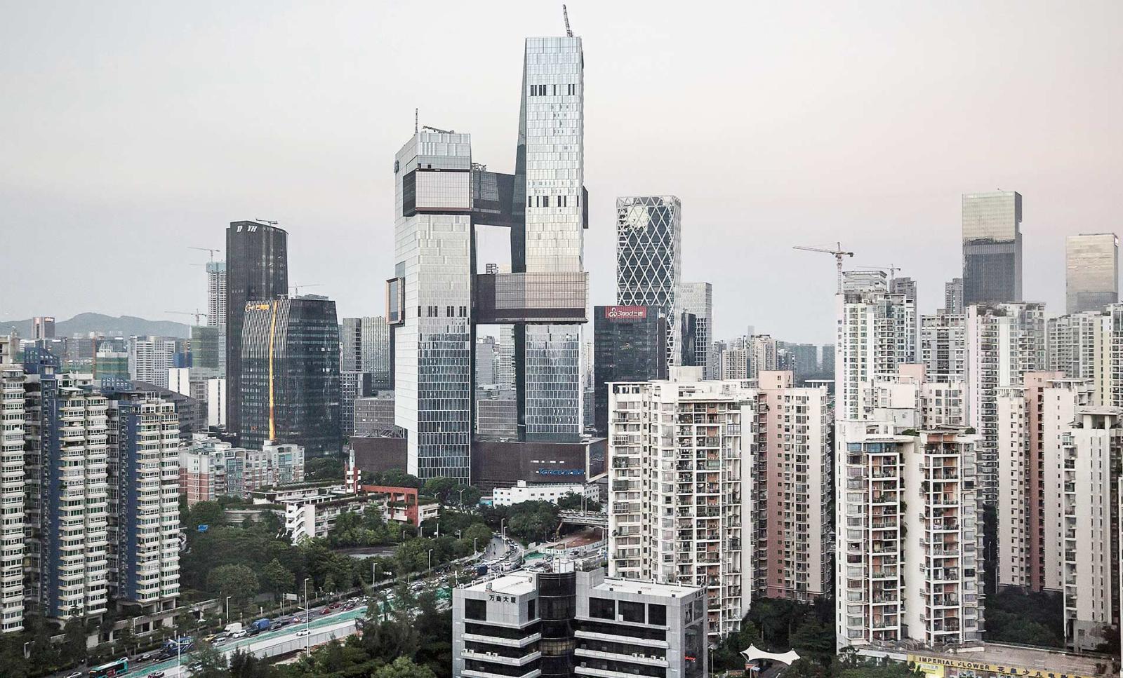 A view to the future built in 2016, Tencent's $599 million Shenzhen headquarters project is aimed at creating a campus-like atmosphere.