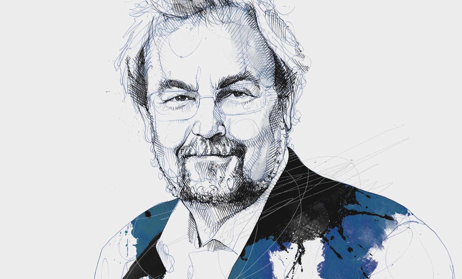 An illustration of Robin Dunbar