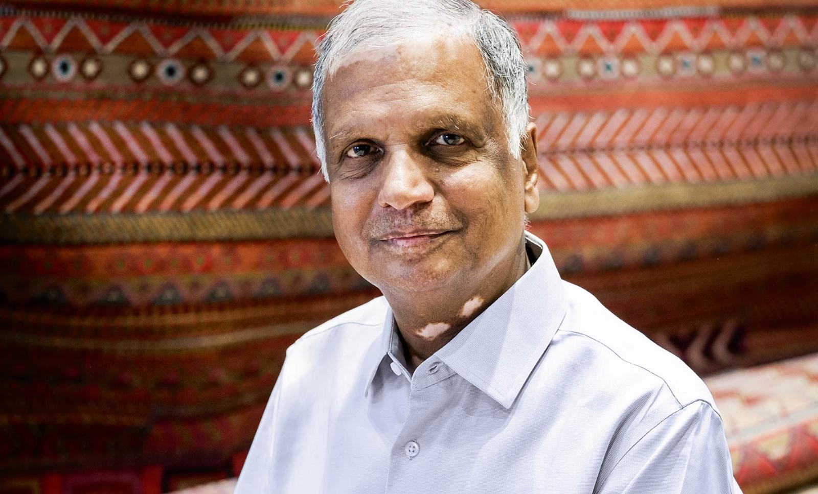 The ties that bind: Nand Kishore Chaudhary attributes his success to treating his weavers like family and focusing on their growth as much as his company's.