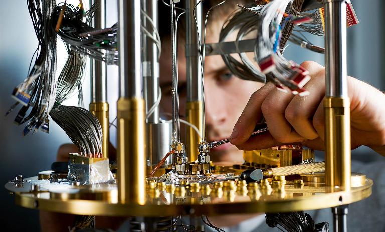 Building expectations: It remains to be seen if quantum machines like the D-Wave system pictured here will live up to the hype.