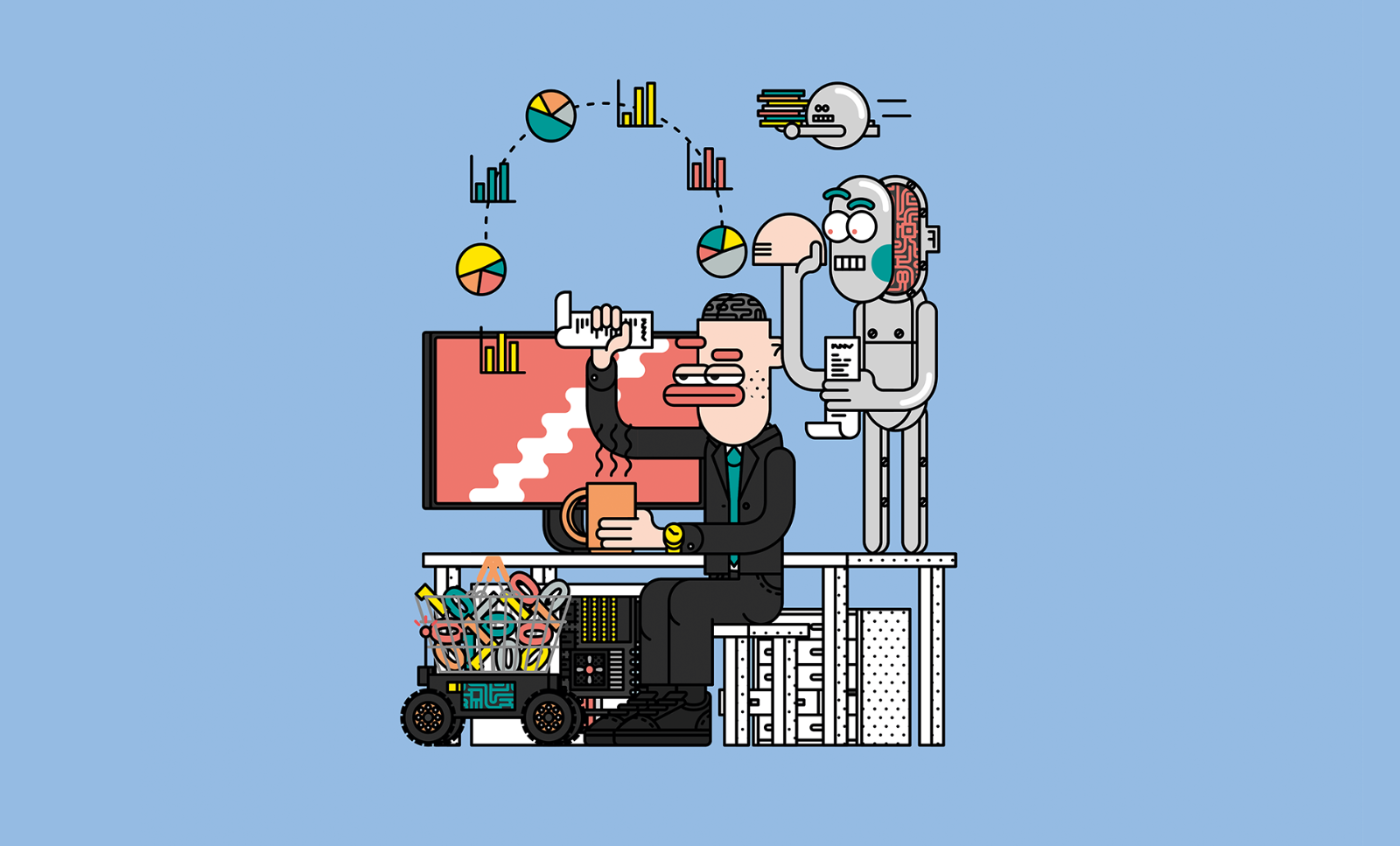IT'S JUST LOGIC: If AI automates how decisions are made, humans can design and oversee the process.