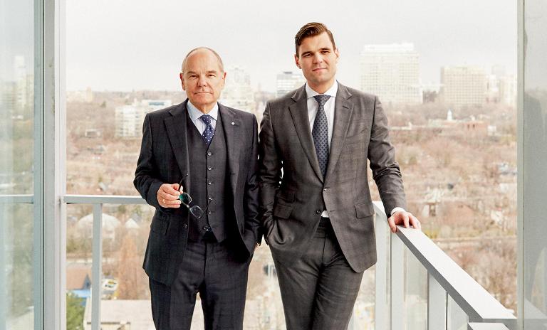 A FAMILY AFFAIR: Father and son duo Don Tapscottand Alex Tapscott bring two generations of insight to the blockchain debate.