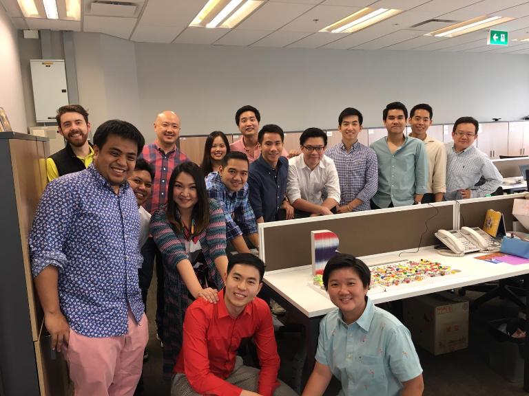 Pride Week celebration in our Bangkok office 2019