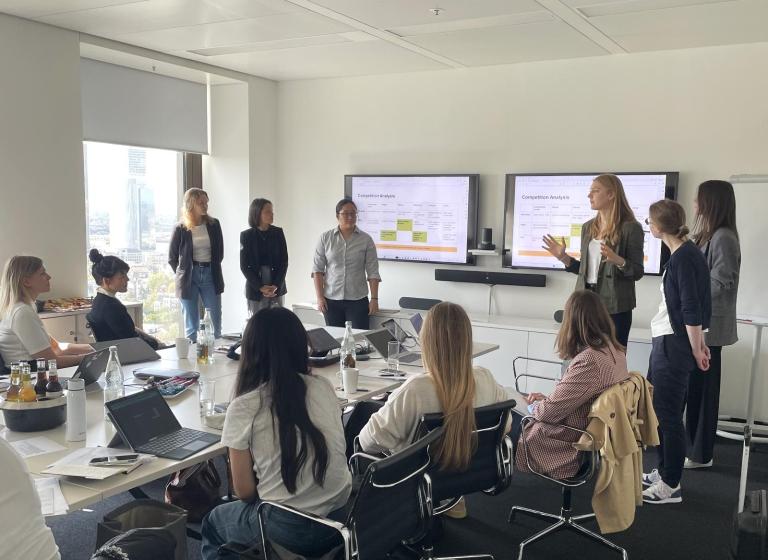 Einblicke in ein vergangenes HERizon Event in unserem Frankfurter Office