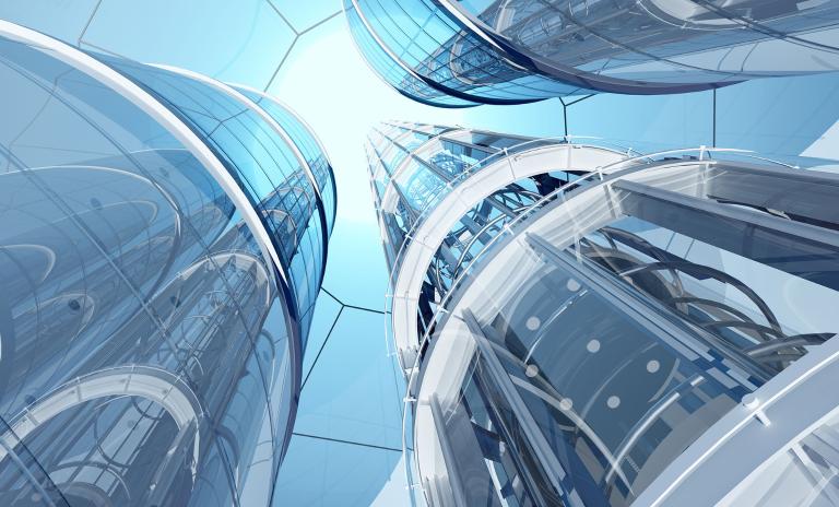 towers with elevators