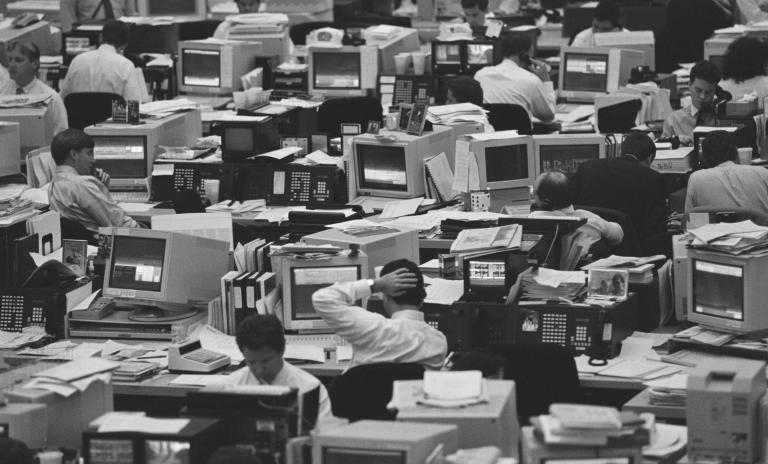 One big network:  Leadership models and organizations are often described as machines, but it may be better to see them as interconnected, with a face behind each screen.