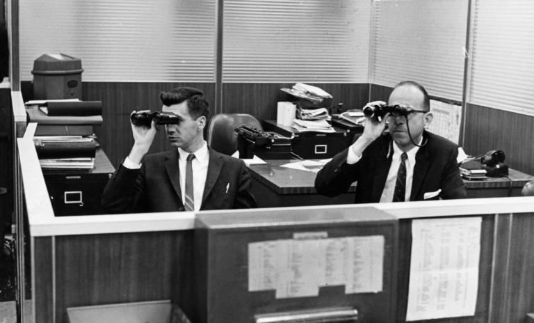 Search for the nearest exit: A strong workplace network can help see what might make someone leave an organization – and what might make them stay.