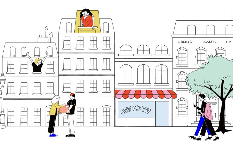 Illustration von Clo'e Floirat