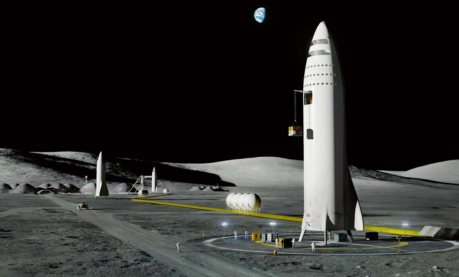 Science fiction becomes reality: SpaceX plans to shuttle 120 people to Mars as early as 2024. Code-named BFR (Big Fucking Rocket), the craft will also stop at the International Space Station and on the moon.