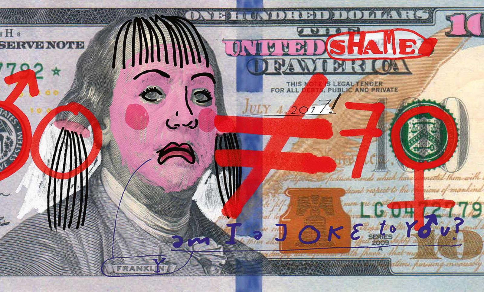 "UNITED SHAME OF AMERICA" by Frank Höhne