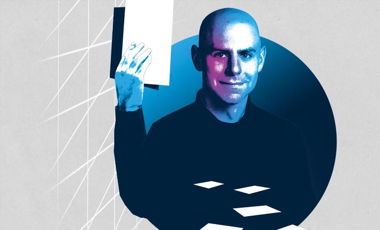 The organizational psychologist Adam Grant focuses on two major issues: ethical behavior and innovation.