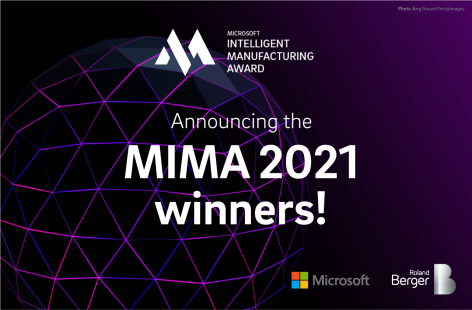 Die Gewinner des Microsoft Intelligent Manufacturing Award 2021