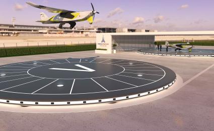 Urban Air Mobility: Designing vertiports following a non-exclusive ecosystem approach