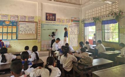 Jenny's Social Fellowship: English & sustainable education in Cambodia & Indonesia