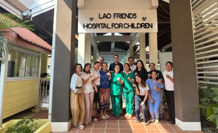 Building partnerships for children’s health: Marijn’s Social Fellowship in Laos