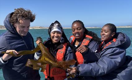 Creating change with kelp forests: Justin's Social Fellowship in Namibia