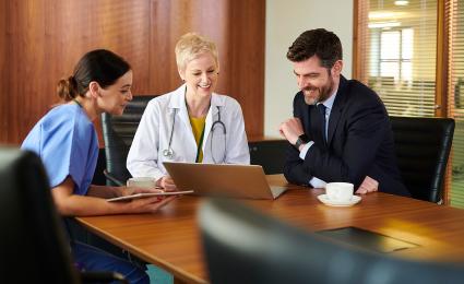 Interim management in healthcare