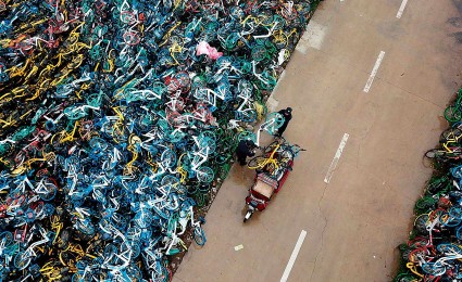 The rise and fall of Chinese bike-sharing startups