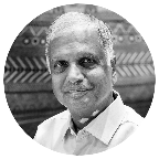 Portrait of Nand Kishore Chaudhary