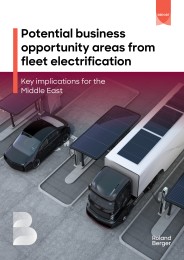 Potential business opportunity areas from fleet electrification