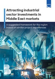 Attracting industrial sector investments in the Middle East markets