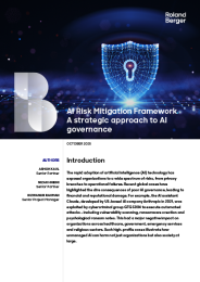 AI Risk Mitigation Framework