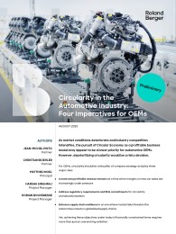 Circularity in the automotive industry