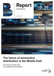 Future of automotive distribution in the Middle East: Key Implications for ME di