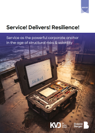 Service as the anchor of corporate resilience
