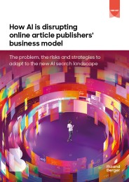 AI searches in online news article publishing